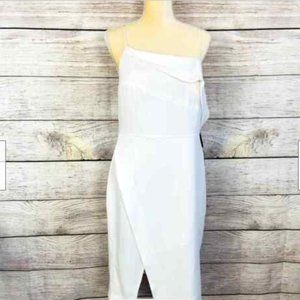 Laundry Dress White Crepe